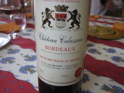 Photo : Château Calusseau
