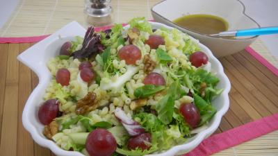 Recette Salade de coquillettes aux noix