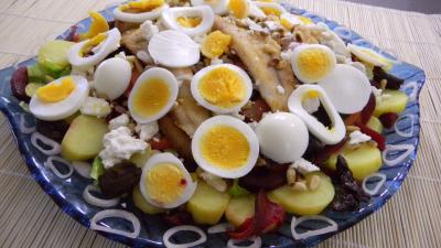 Recette Salade de pommes de terre et merlan 