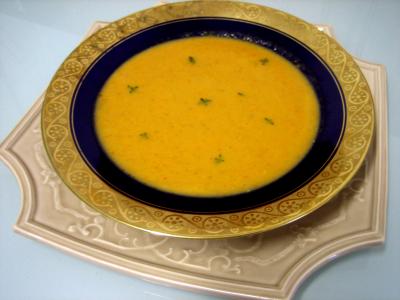Ail : Assiette de crème de cardon