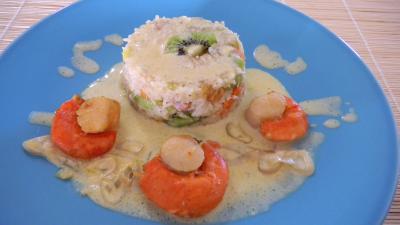 Image : recette Saint-Jacques parfumées au safran