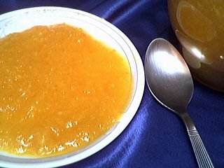 vanille liquide : Coupelle de marmelade d'oranges