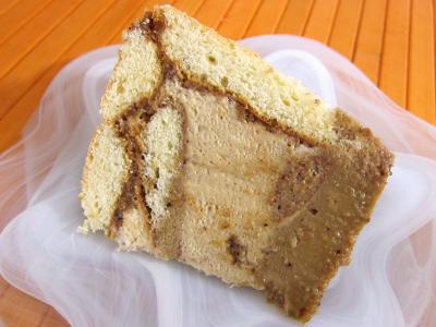 Recette Une tranche de charlotte au café chocolat au pralin