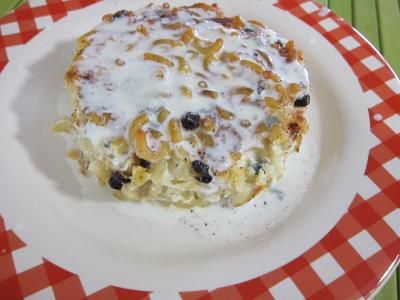 vanille liquide : Assiette de coquillettes à la ricotta et à la juive