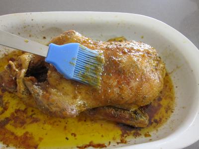 Badigeonner d'huile