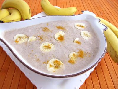 Recettes rapides : Ramequin de coulis de bananes à la cannelle