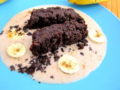 Recette Assiette avec le fondant au chocolat et son pralin