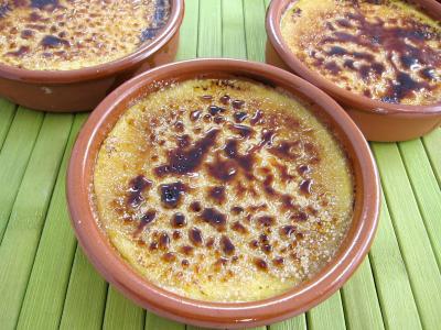 vanille liquide : Ramequins de crème brûlée