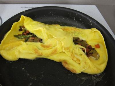Omelettes aux carottes et aux légumes - 9.2