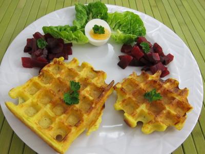 Recette Gaufres aux pommes de terre