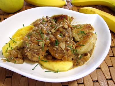 plat complet : Plat d'escalopes de poulet à la mexicaine, revisitées