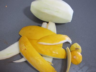 Macédoine de melon et pastèque au Porto - 1.4