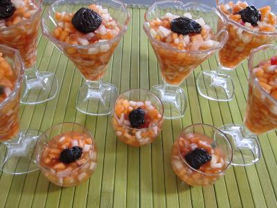 Recette Macédoine de melon et pastèque au Porto