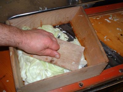Préparation du chou de la choucroute - 4.1