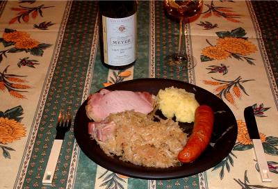 Image : Choucroute et sa préparation