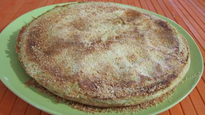 fromage de chèvre : Tourte à la laitue romaine